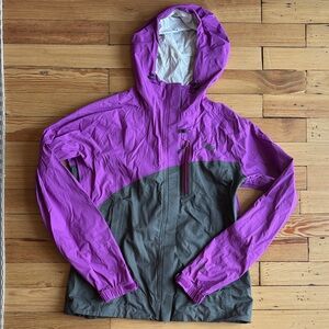 Outdoor Research Women's Purple and Gray Ski Jacket